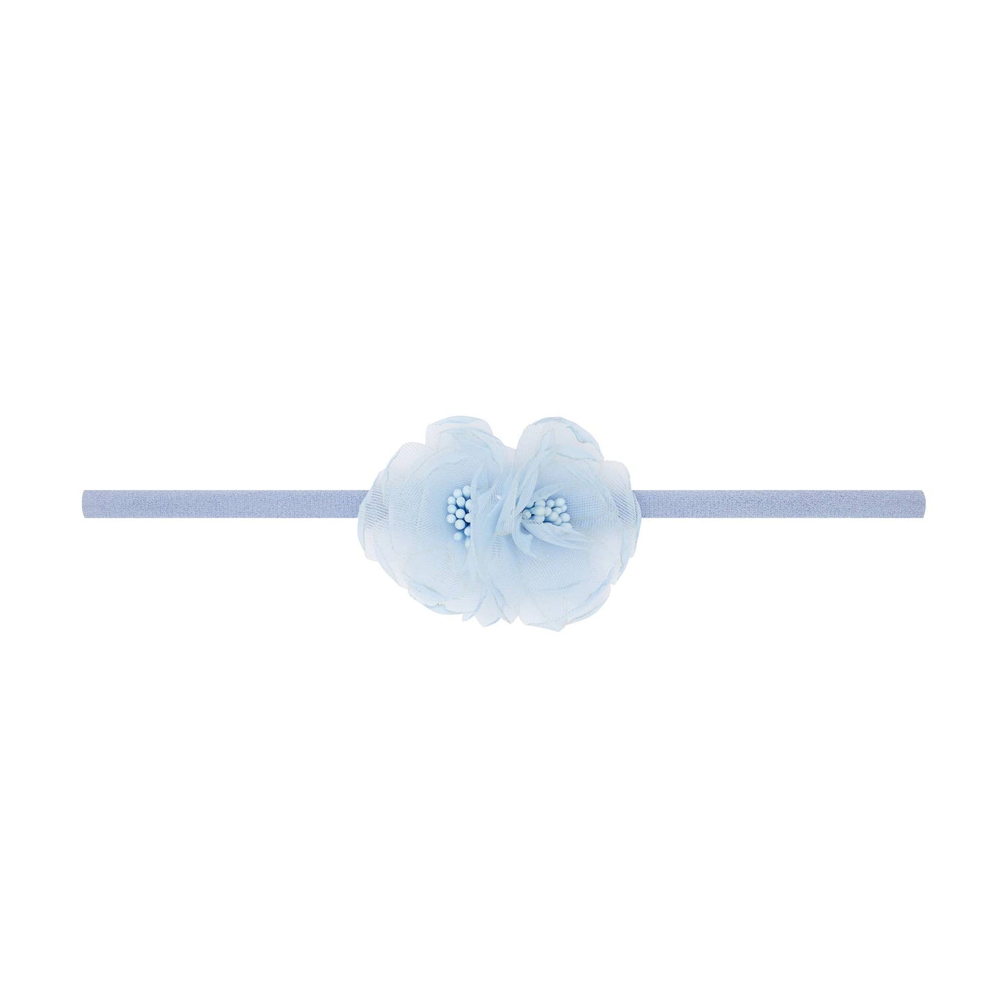 Baby Bling® Flower Skinny soft nylon headband