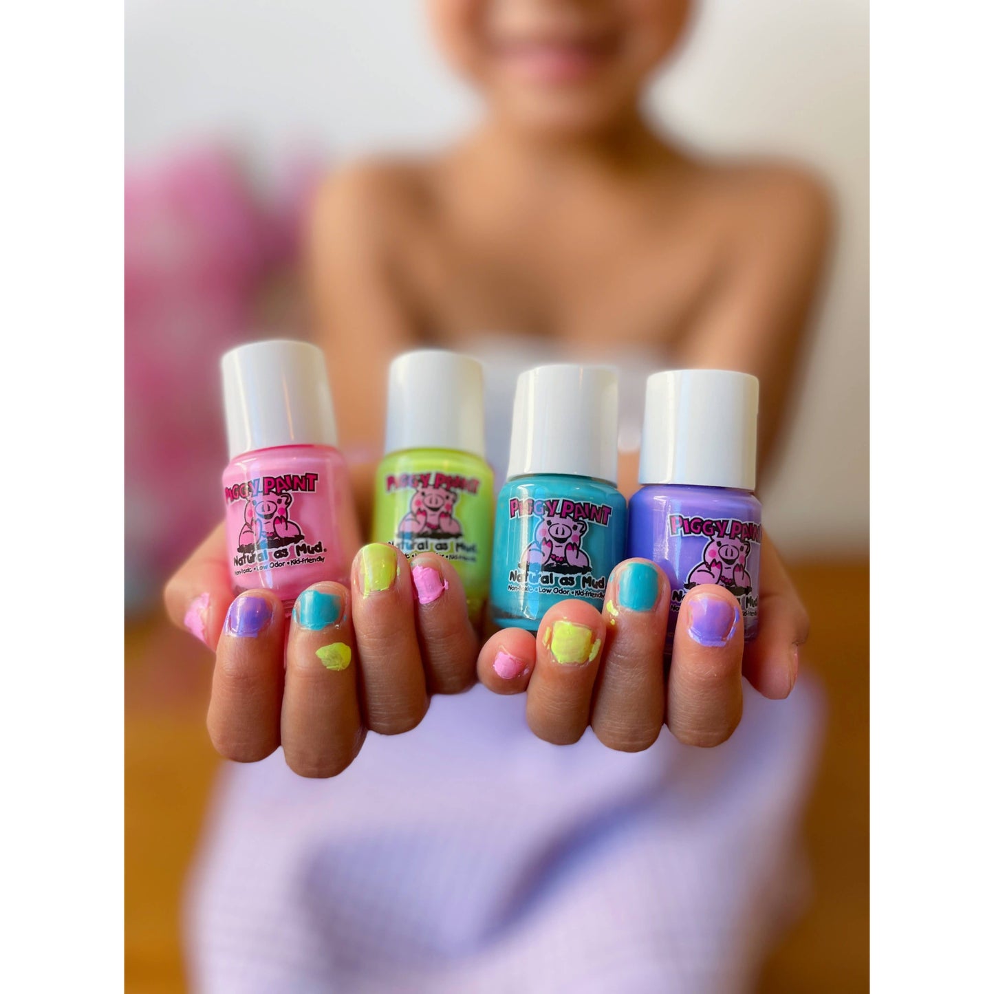 Funny Bunny Polish Set Non-Toxic Kids Nail Polish