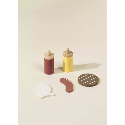 Wooden Barbecue Playset and Accessories