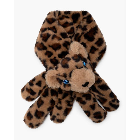 Jungle Jeweled Leopard Scarf