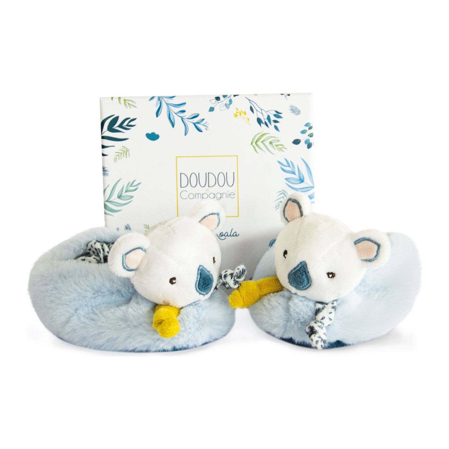 Yoka the Koala Baby Booties with Rattle
