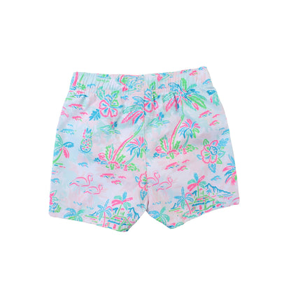 Boys Tropical Resort Swim Trunks