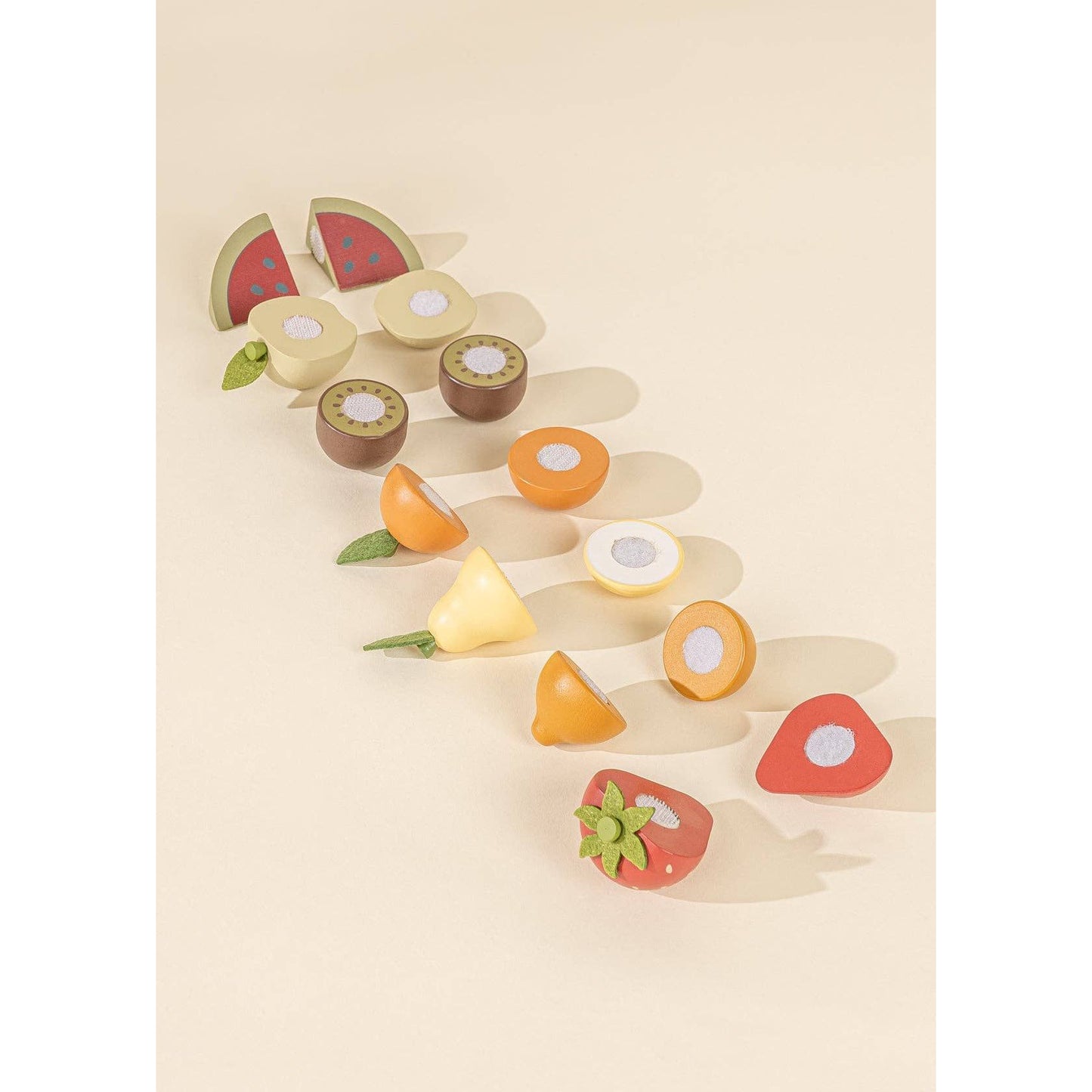Wooden Fruits Playset