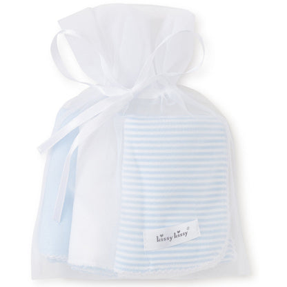 3 Pack Burp Set w/ Tulle Bag