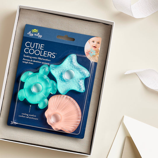 Cutie Coolers™ Water Filled Teethers (3-pack) Seaside
