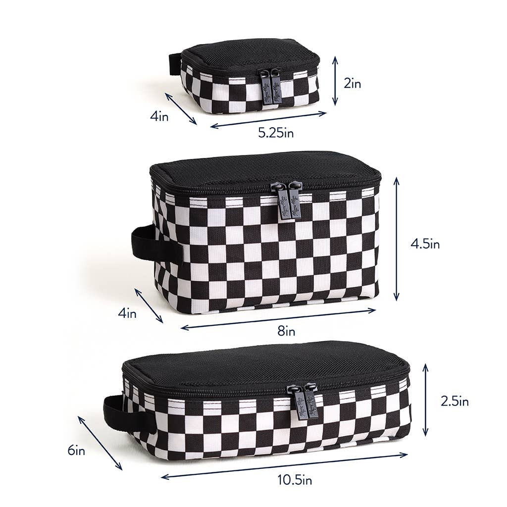 Checkerboard Pack Like A Boss™ Packing Cubes