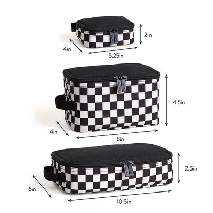 Checkerboard Pack Like A Boss™ Packing Cubes