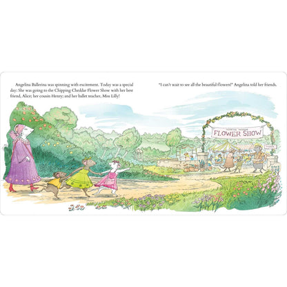 Angelina Ballerina and the Flower Show by Katharine Holabird