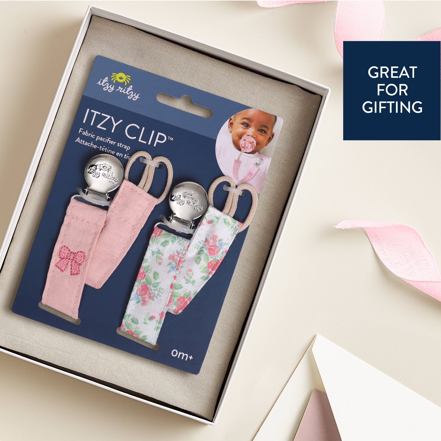 *NEW* Itzy Clip™ - Fabric Pacifier Strap