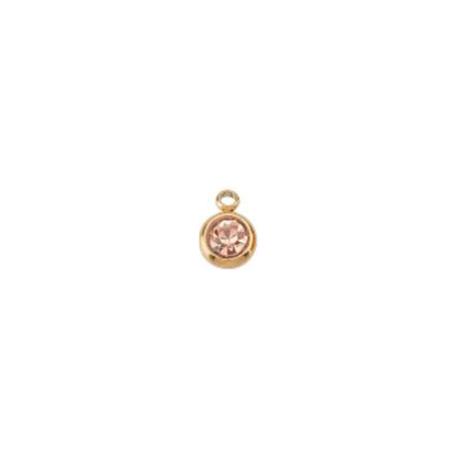 Gold Rhinestone Charms - Assorted