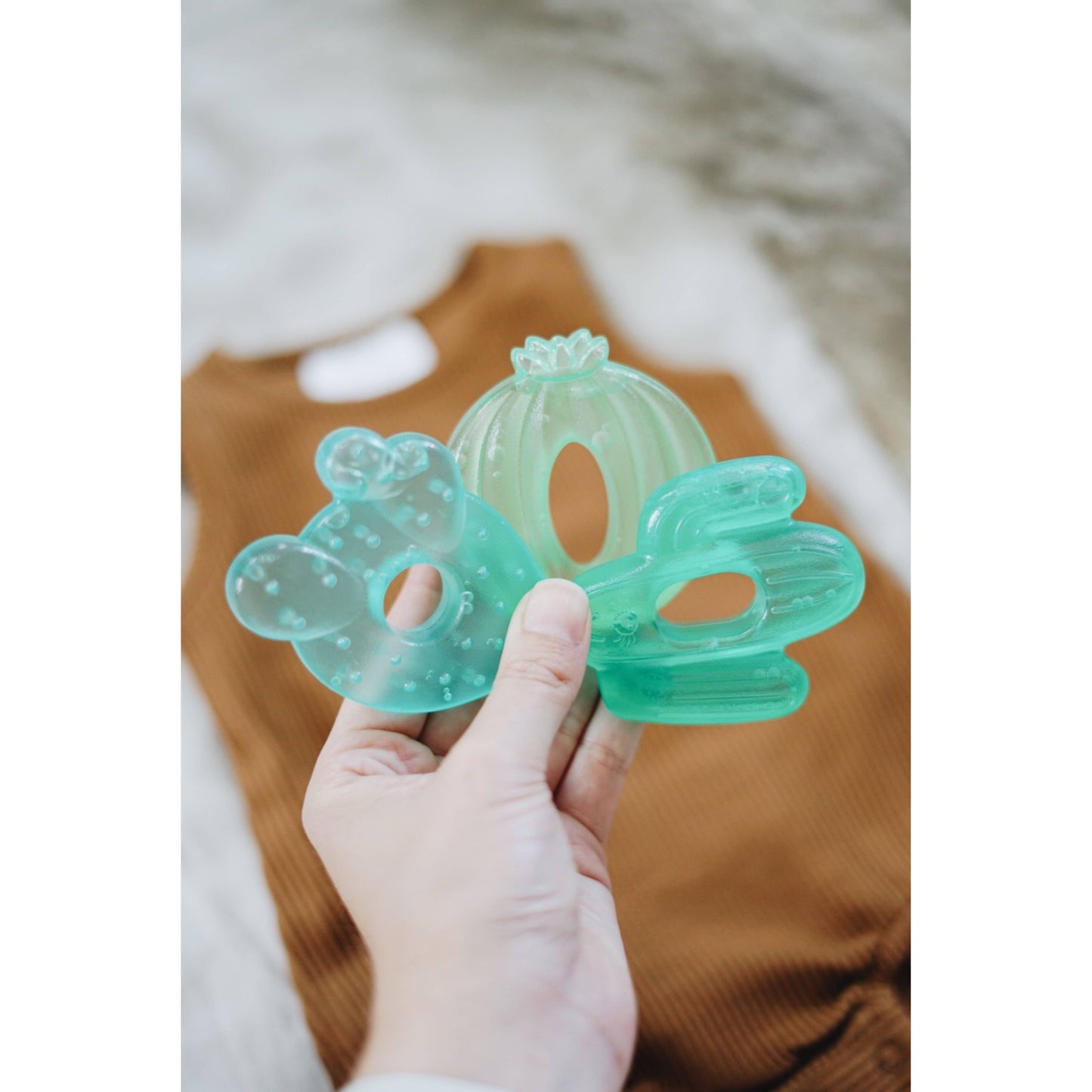Cutie Coolers™ Water Filled Teethers (3-pack) Dino