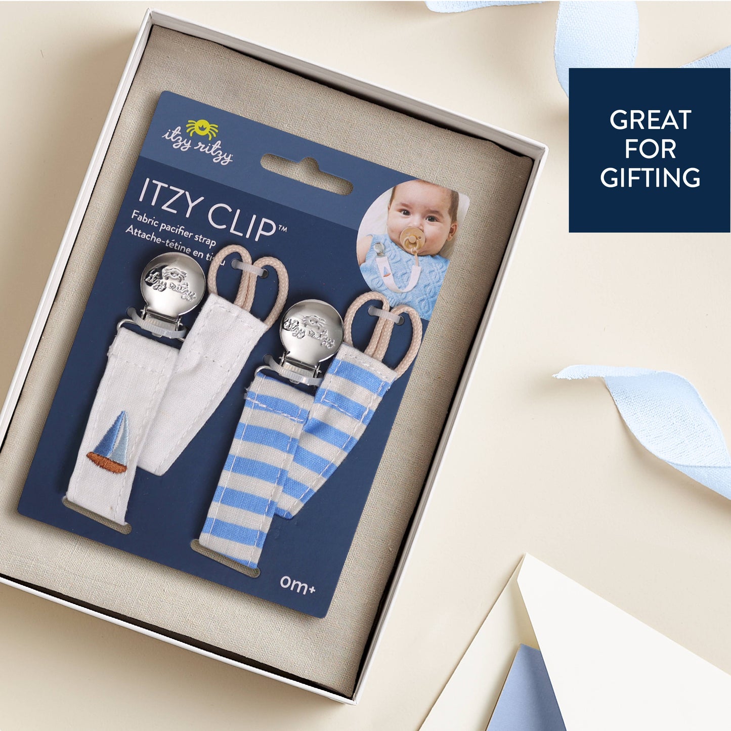 *NEW* Itzy Clip™ - Fabric Pacifier Strap