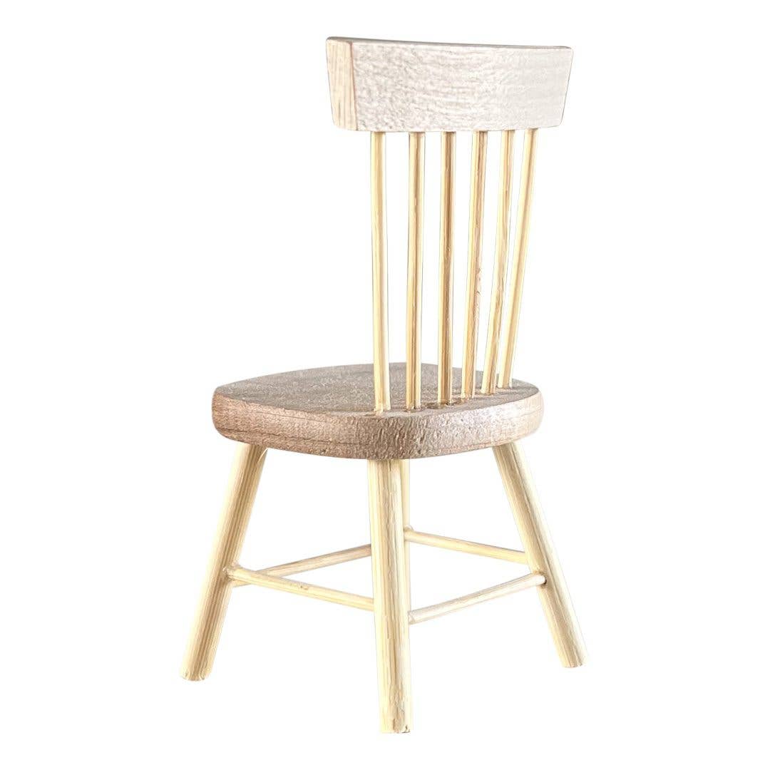 Dollhouse Classic Windsor Dining Chair | Natural Wood