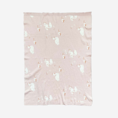 Blanket, Swan | Organic Cotton Kids & Baby Decor