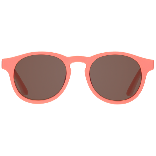 Kids Perfect Papaya Keyhole Sunglasses with Amber Lens