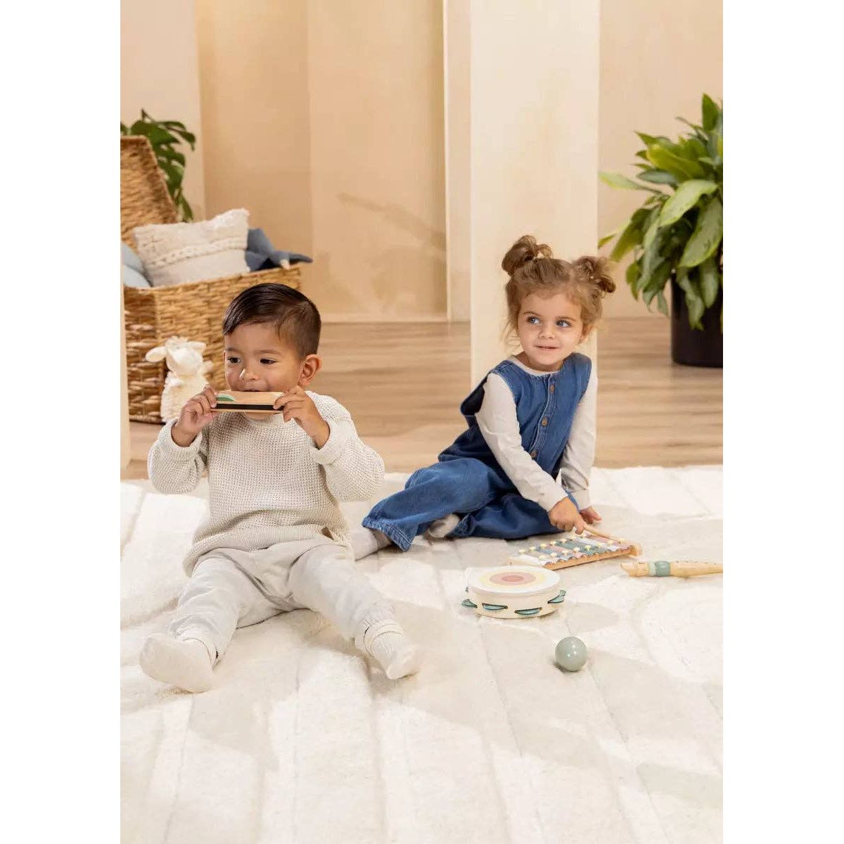 Wooden Musical Instruments Playset