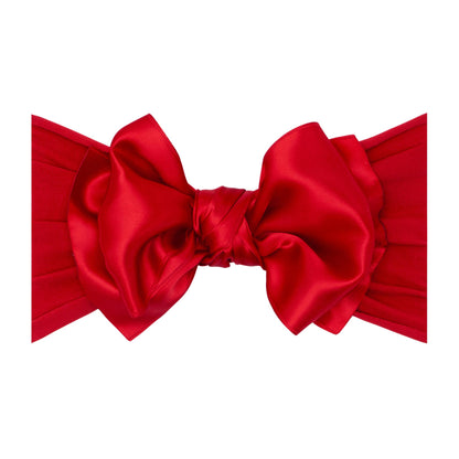 Baby Bling® Satin FAB® soft nylon headband with satin bow