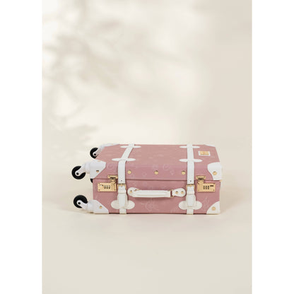 Vegan Leather Carry-On Suitcase - Ballerina