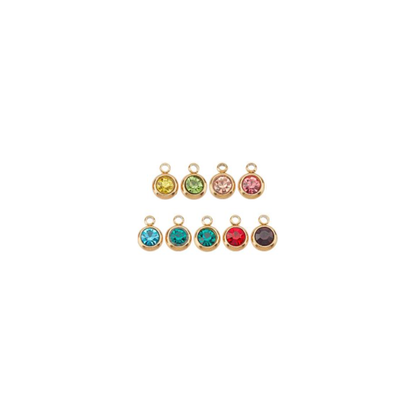 Gold Rhinestone Charms - Assorted