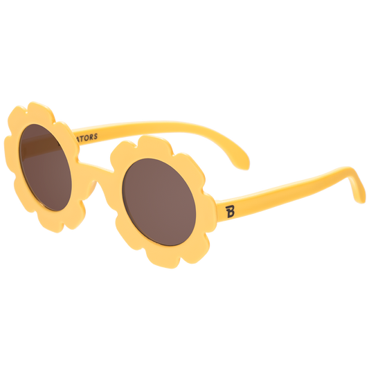 Sweet Sunflower Kid and Baby Sunglasses with Amber Lens