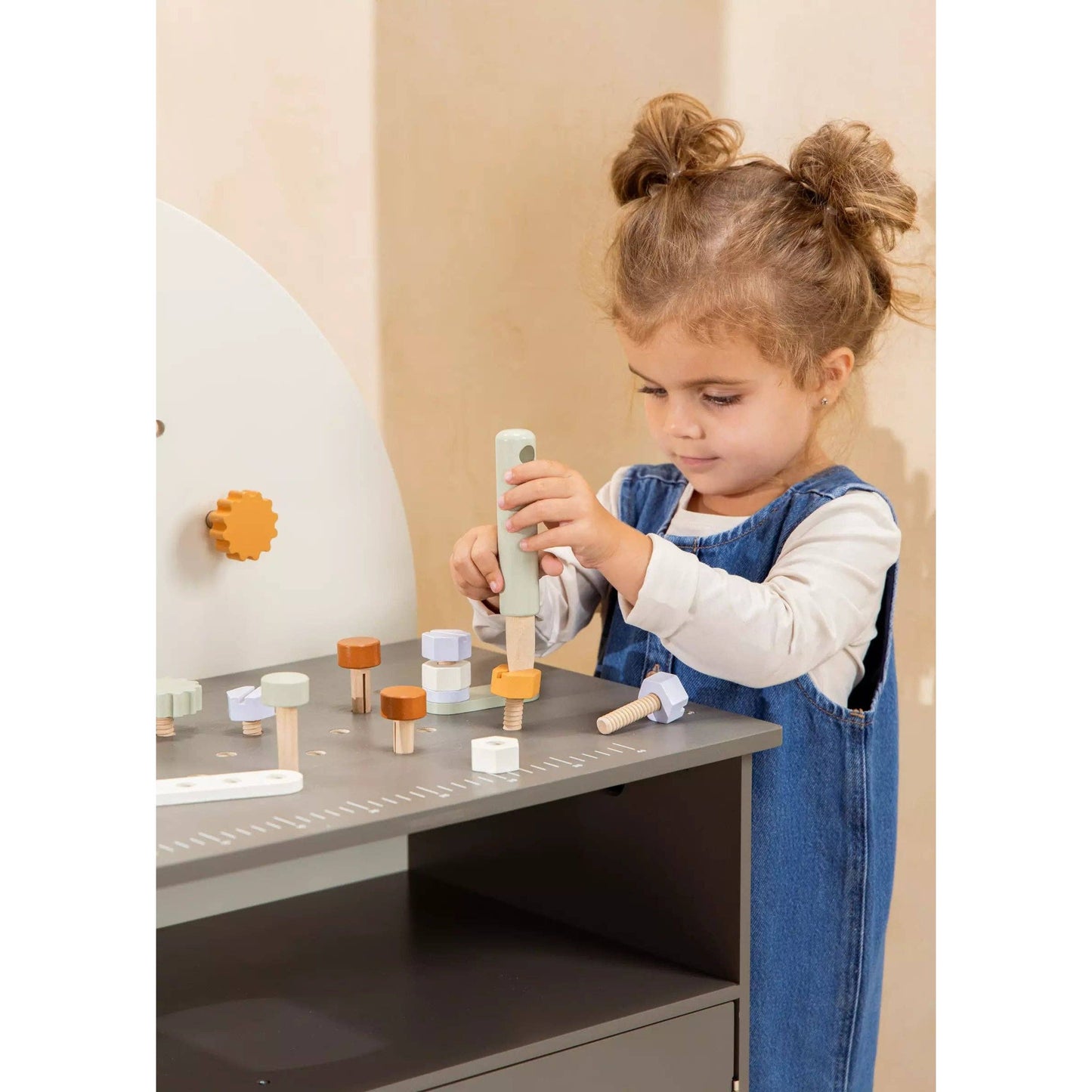 Wooden Workbench Playset