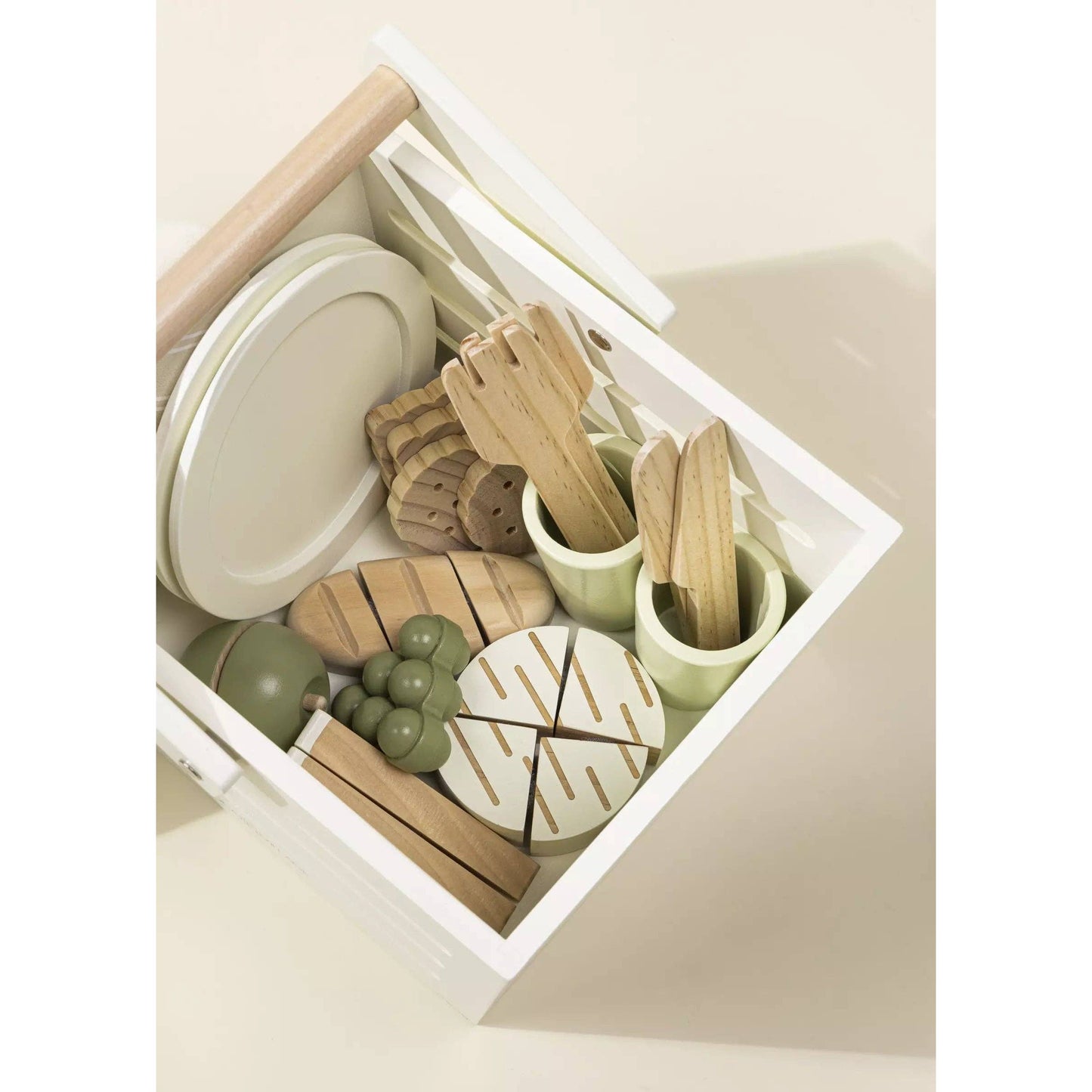 Wooden Picnic Playset and Accessories