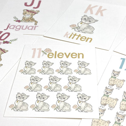 ABC & 123 Flashcards for Kids