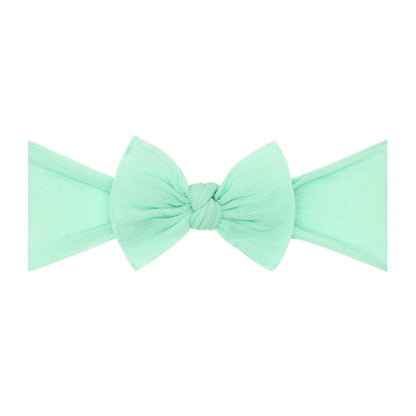 Baby Bling® Itty Bitty Knot small soft nylon bow headband