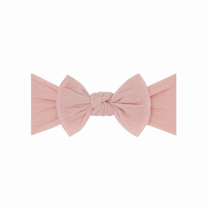Baby Bling® Itty Bitty Knot small soft nylon bow headband
