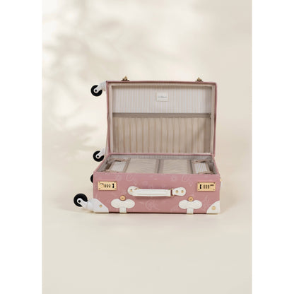 Vegan Leather Carry-On Suitcase - Ballerina