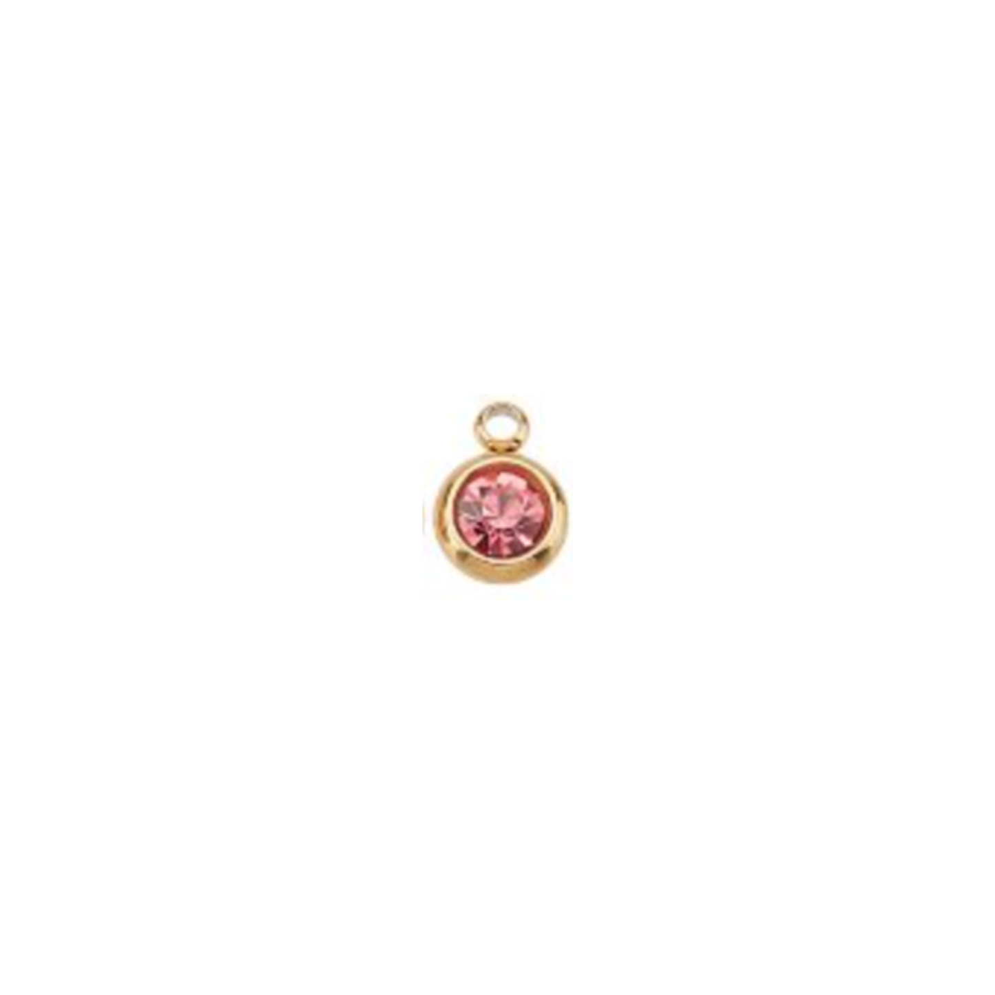 Gold Rhinestone Charms - Assorted