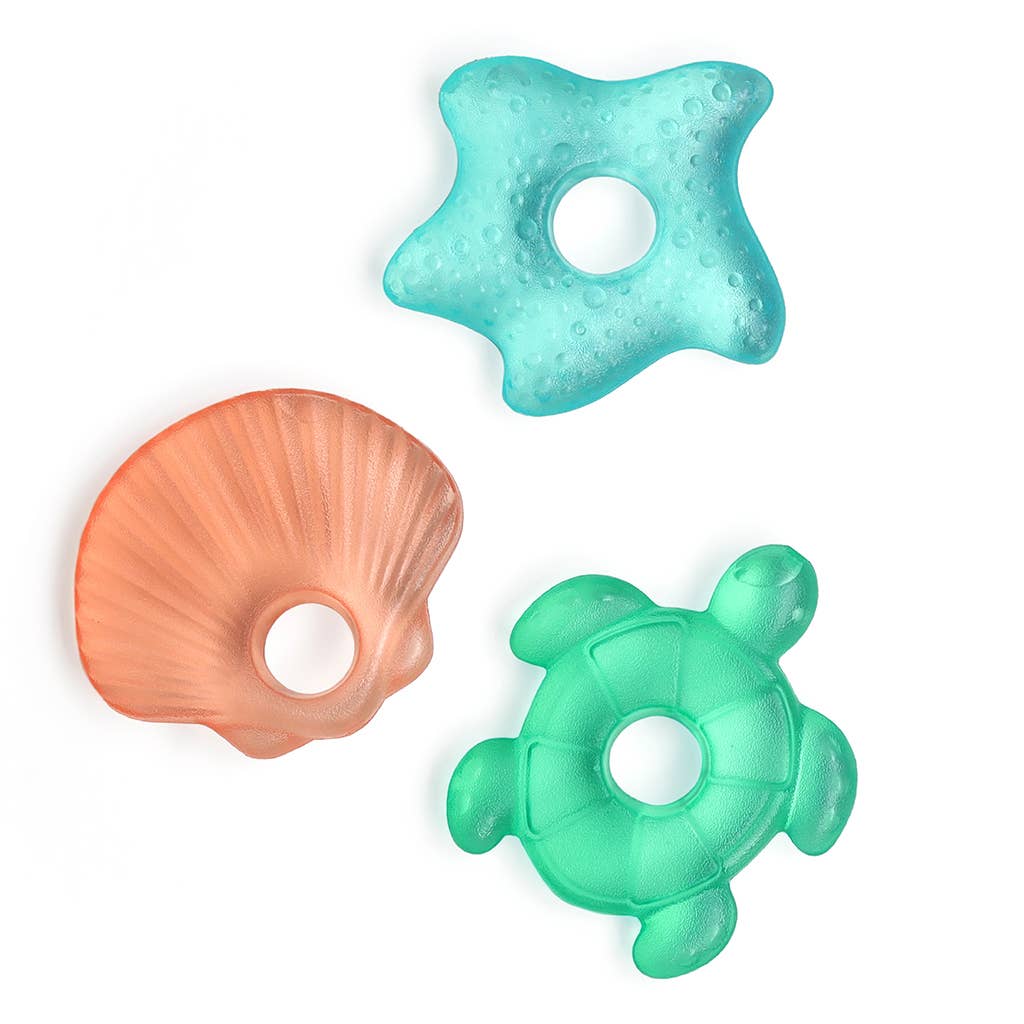 Cutie Coolers™ Water Filled Teethers (3-pack) Dino