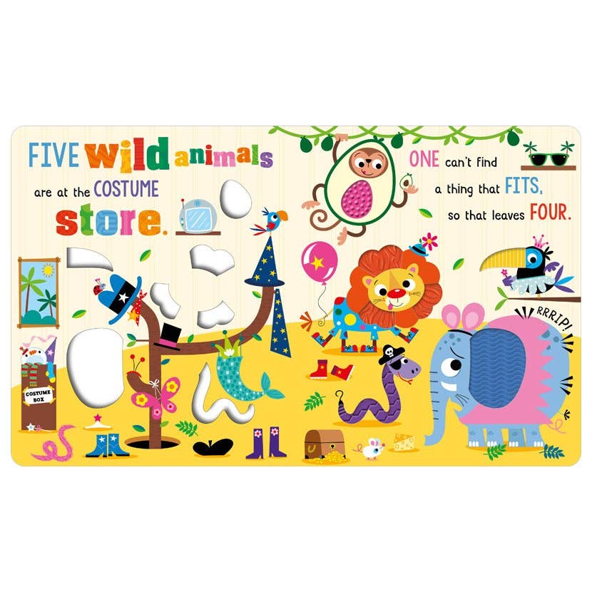 Board Book Never Touch the Wild Animals