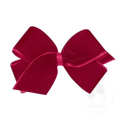 Small King Velvet Basic Bow