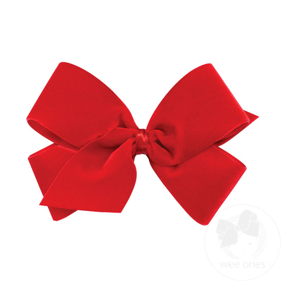 Small King Velvet Basic Bow