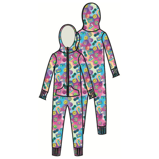 Girls Plush Onesie - Cookie Press