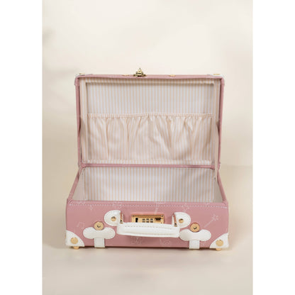 Vegan Leather Play Suitcase - Ballerina
