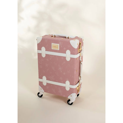 Vegan Leather Carry-On Suitcase - Ballerina