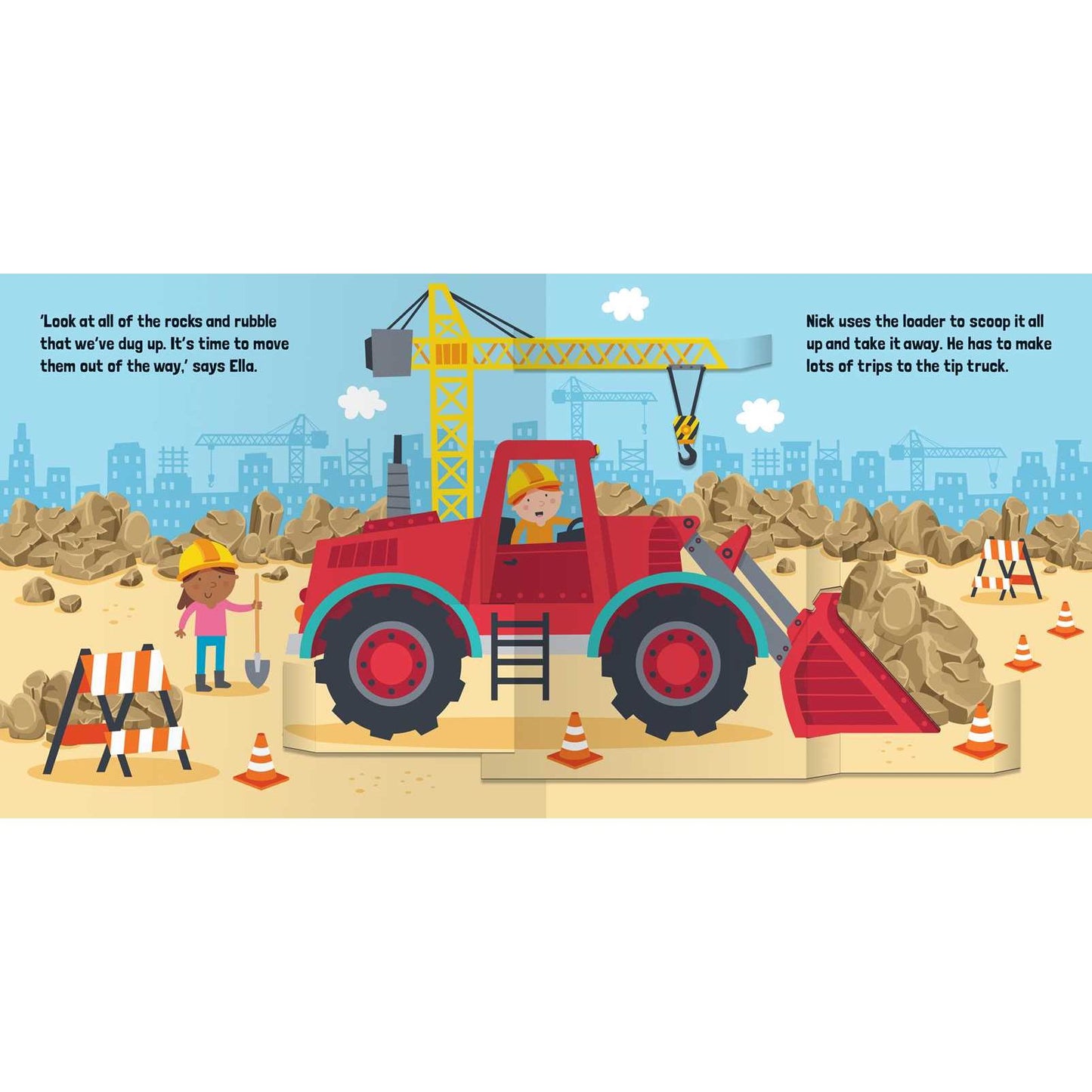 Trucks & Diggers: Pop-Up Book by