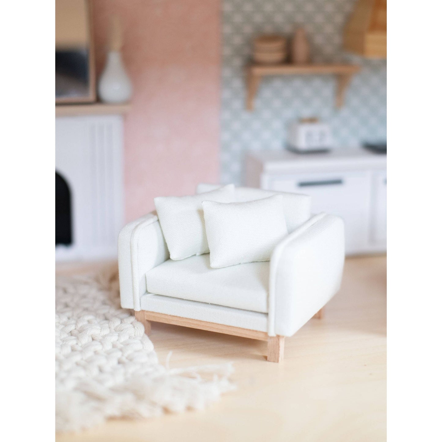 Camden Frame Chair | Warm White