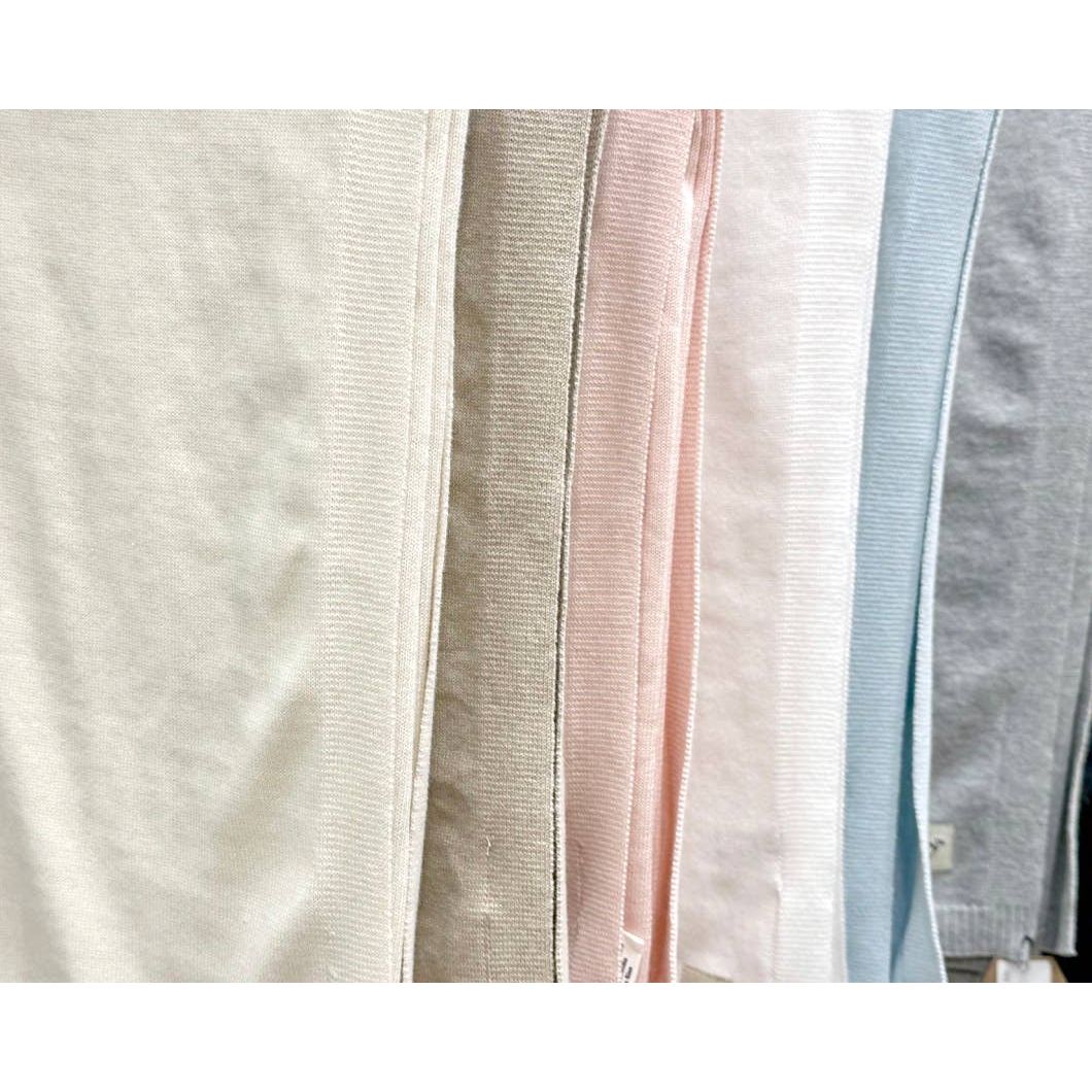 Milan Knit Classic Baby Blanket (Organic Cotton)