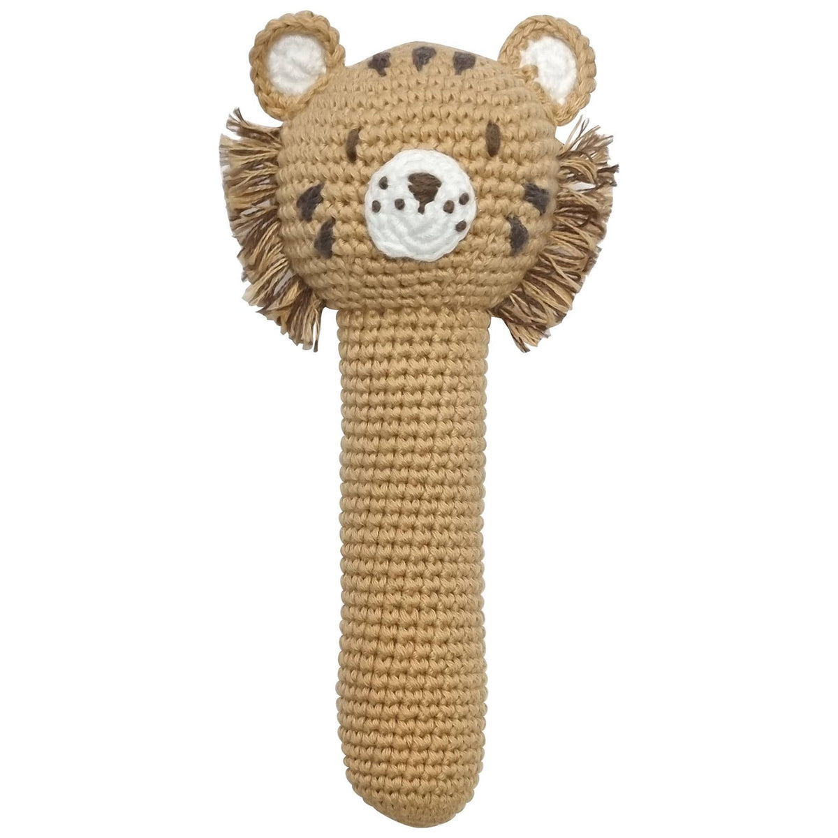 Crochet Rattle Tiger Crochet Tiger Stick Rattle – Apple Blossom Baby And Decor