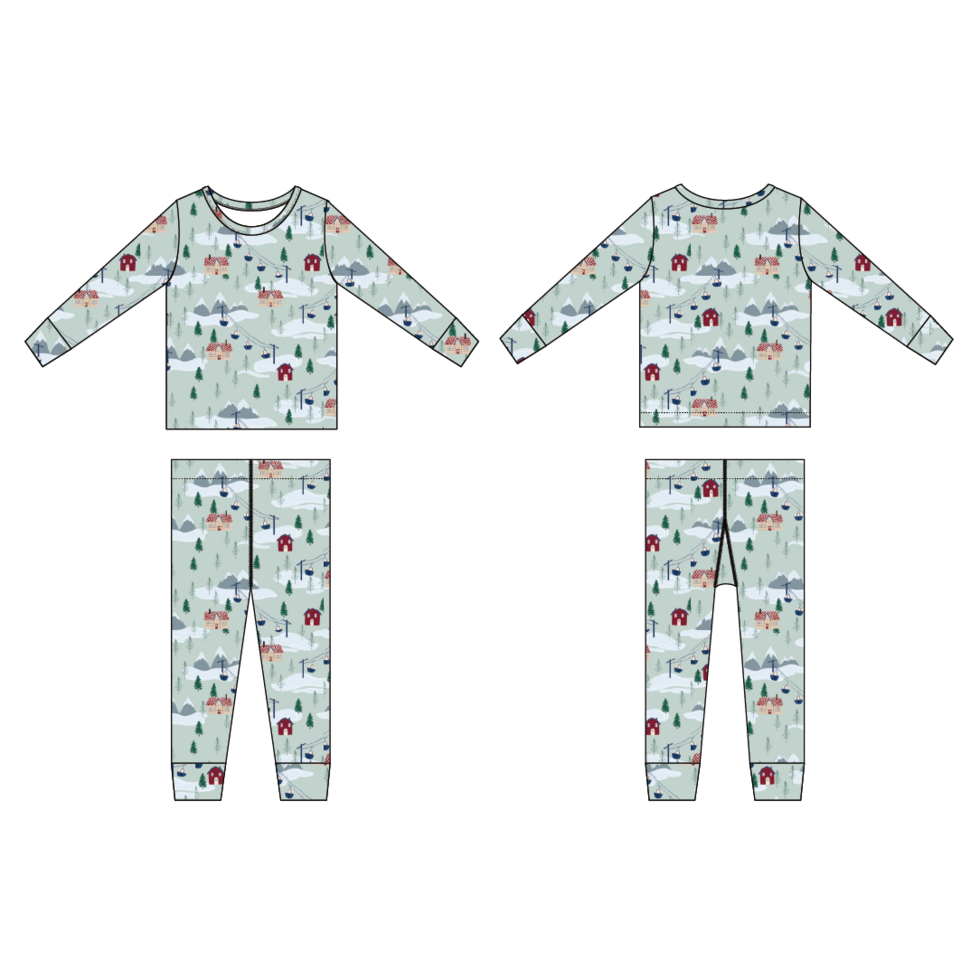 Big Kid Pajama - What Goes Up