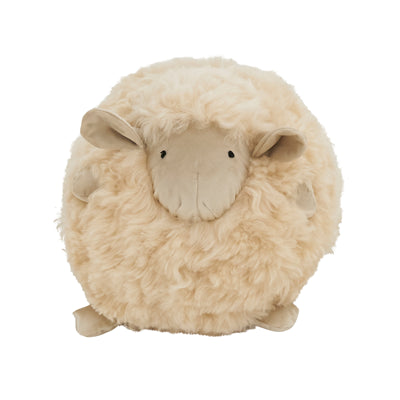 Baby Lamb Round Puffs/Throw Pillows