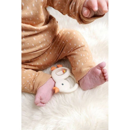 "NEW" Bitzy Shake™ - Silicone Teether with Rattle