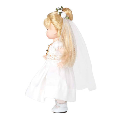 First Communion Day - Light Skin Tone/blue Eyes/blonde Hair