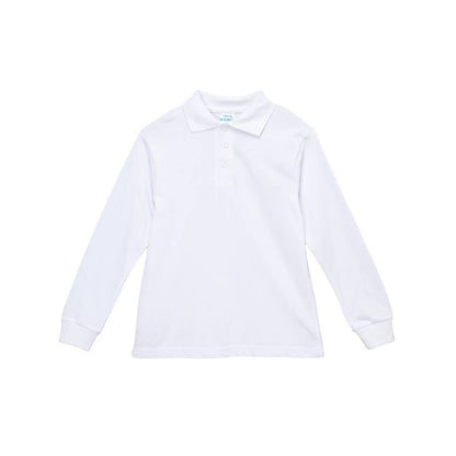 Boy's Uniform Pique Polo Shirt Long Sleeve Size 5