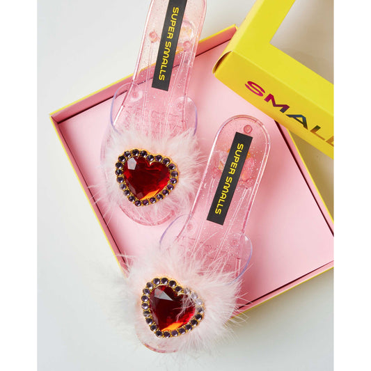 Red Heart Gem & Feather Play Shoes