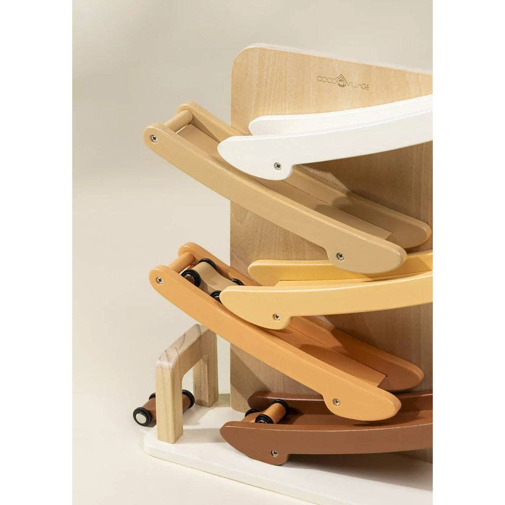 Wooden Car Glidder Track