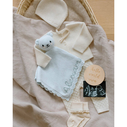 Baby bear lovey (baby blue)